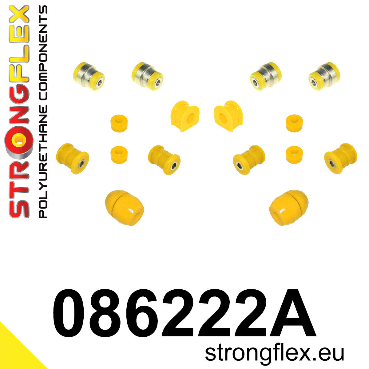 Kit de silentblocks de suspensión delantera SPORT Honda Prelude (086222A)