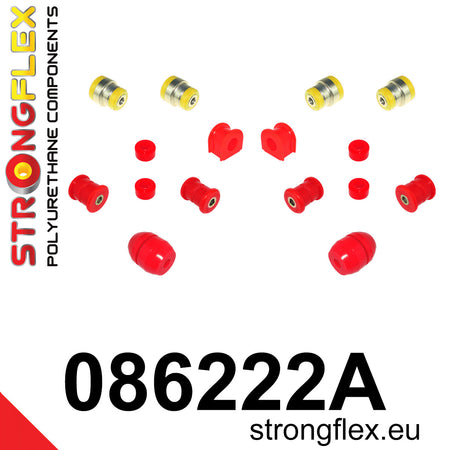 Kit de silentblocks de suspensión delantera Honda Prelude (086222B)