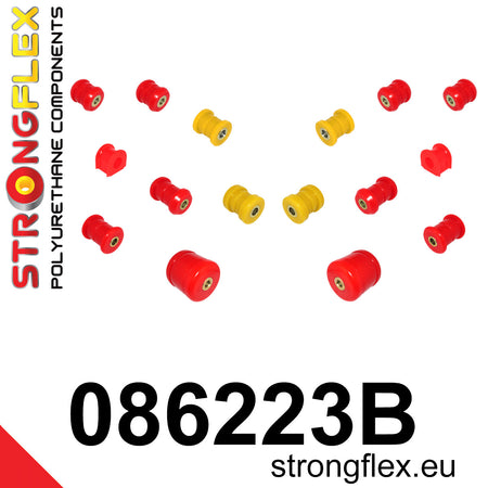 Kit de silentblock de suspensión trasera Honda Prelude (086223B)