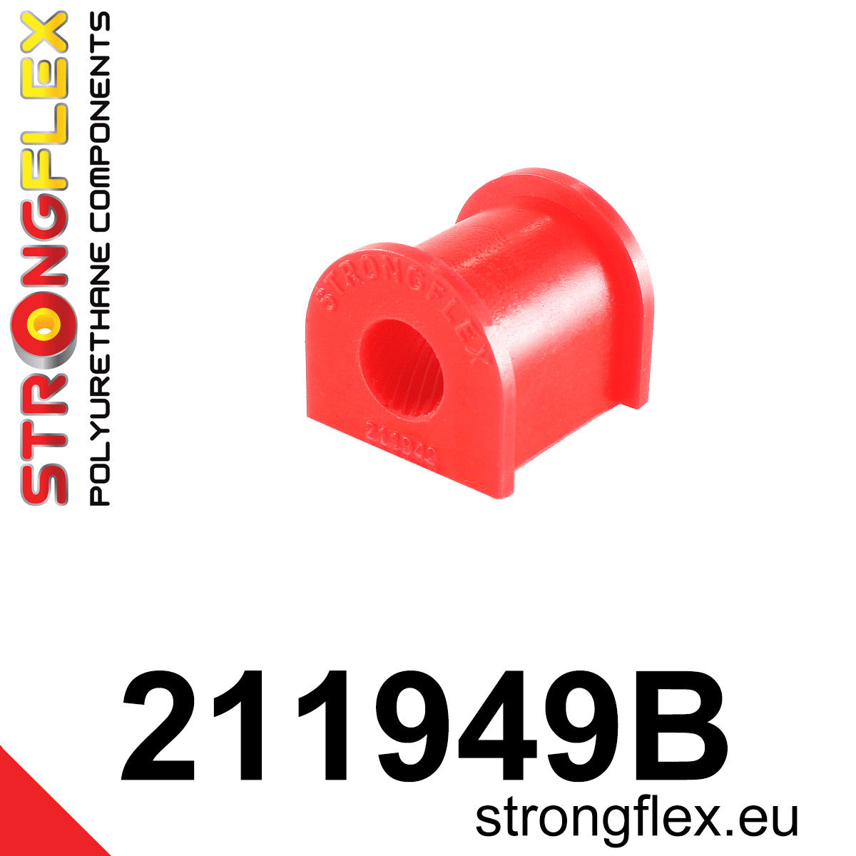 Silentblock de estabilizadora trasera Toyota Corolla E80 AE85 AE86 X70 Z10 (211949B)