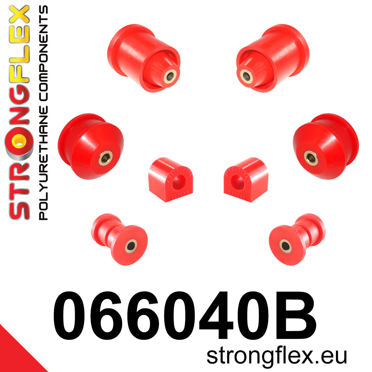 Kit de suspensión delantera y eje trasero Alfa Romeo Mito type 955 S07 X15 (066040B)