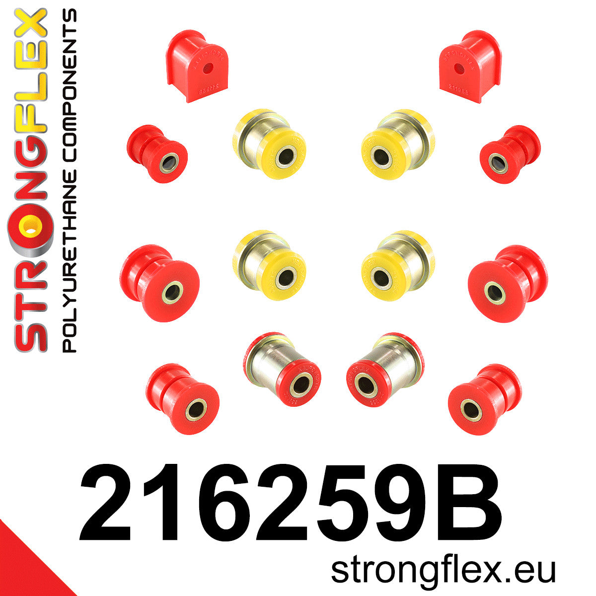 Kit de silentblock de suspensión trasera Lexus LS XF10 Celsior (216259B)