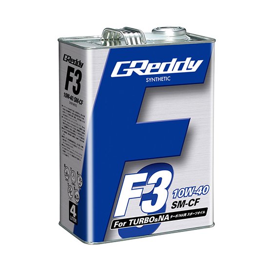 Aceite de motor GReddy F3 10W40 SM-CF (4L)