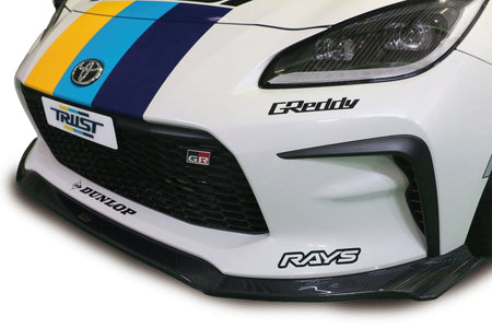 Faldón delantero GReddy × Voltex de carbono para GR86