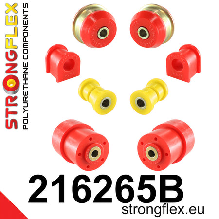 Kit de suspensión delantera y eje trasero Toyota Corolla E120 E130 (216265B)