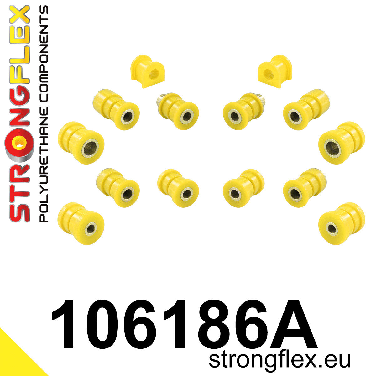 Kit de silentblock de suspensión trasera SPORT Mazda 323 (106186A)