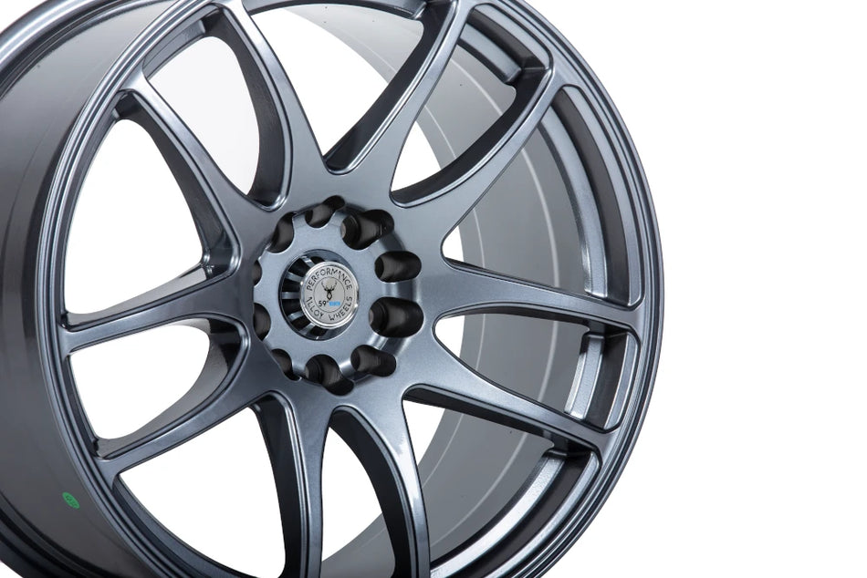 Llanta 59°North D-001 18x8,5" 5x114.3/120 ET35 gris antracita brillo