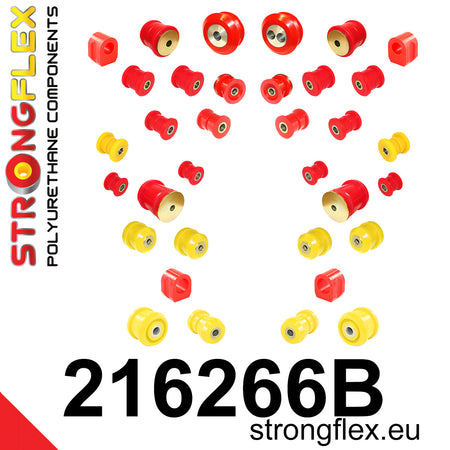 Kit completo de silentblocks de suspensión Toyota Aristo S140 GS (216266B)