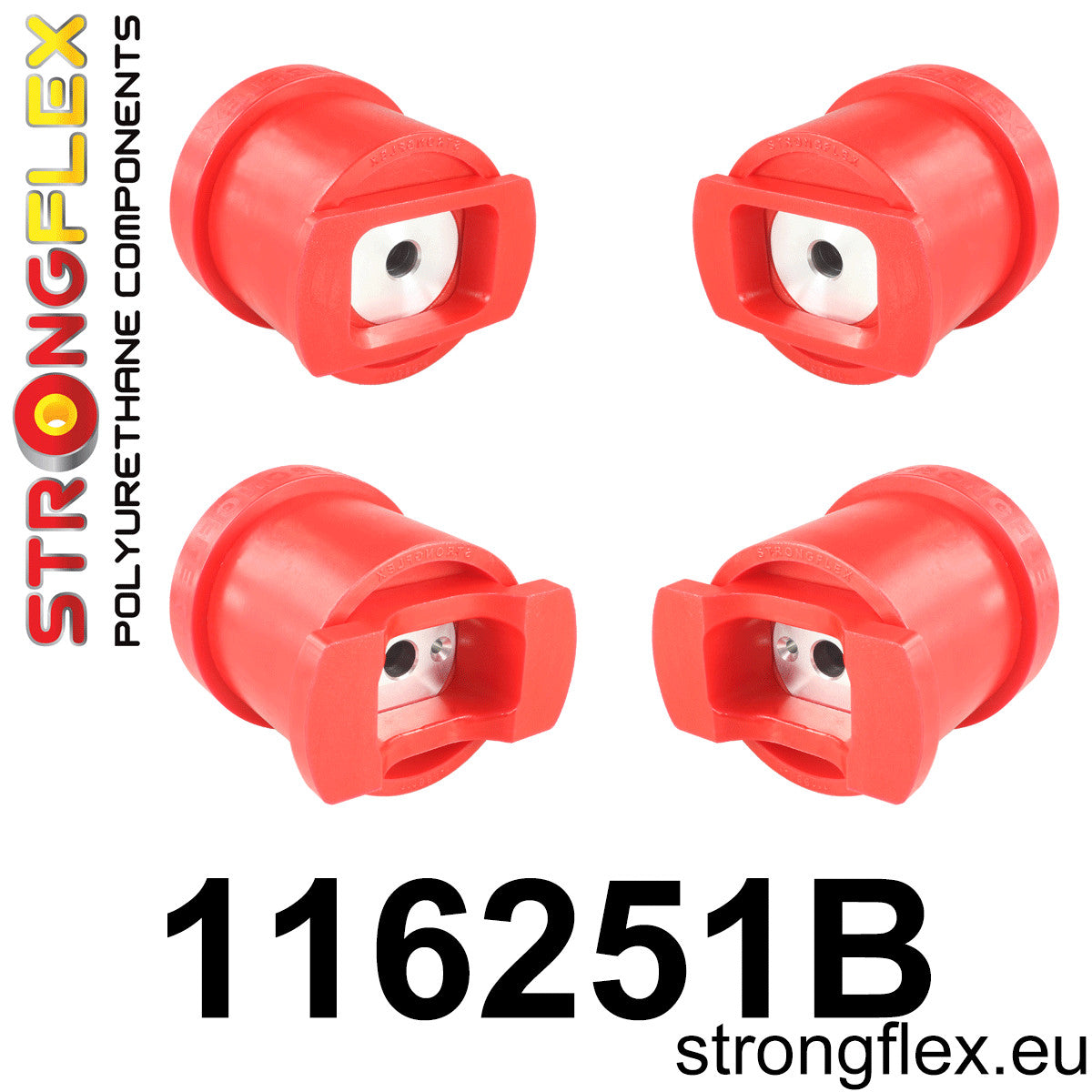 Kit de silentblock del subchasis delantero Mercedes Clase S W140 C140 CL (116251B)