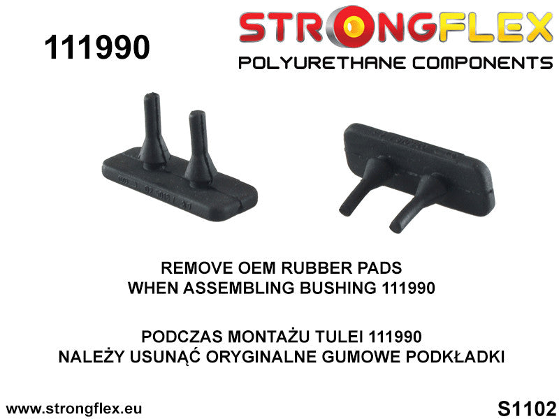Kit completo de silentblocks de suspensión Mercedes Clase S W140 C140 CL (116250B)