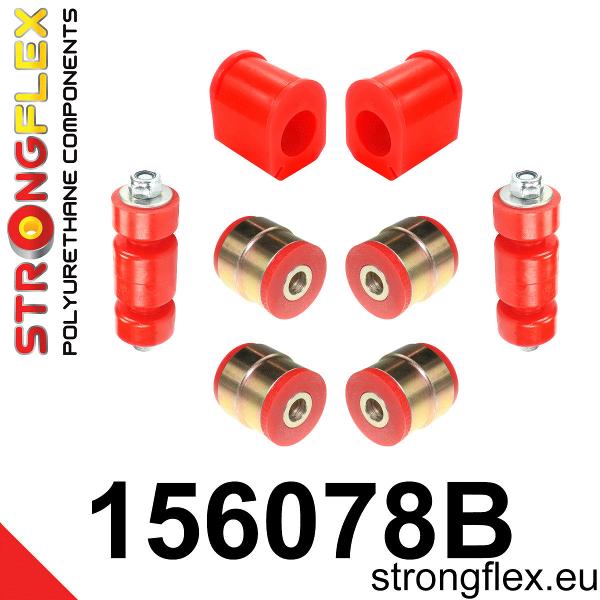 Kit de silentblocks de suspensión delantera Renault Clio (156078B)