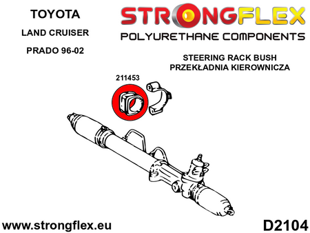 Kit completo de suspensión SPORT Toyota Land Cruiser J90 4Runner (216125A)