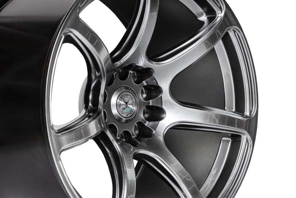 Llanta 59°North D-009 18x9,5" 5x100/108 ET22 negro hyper