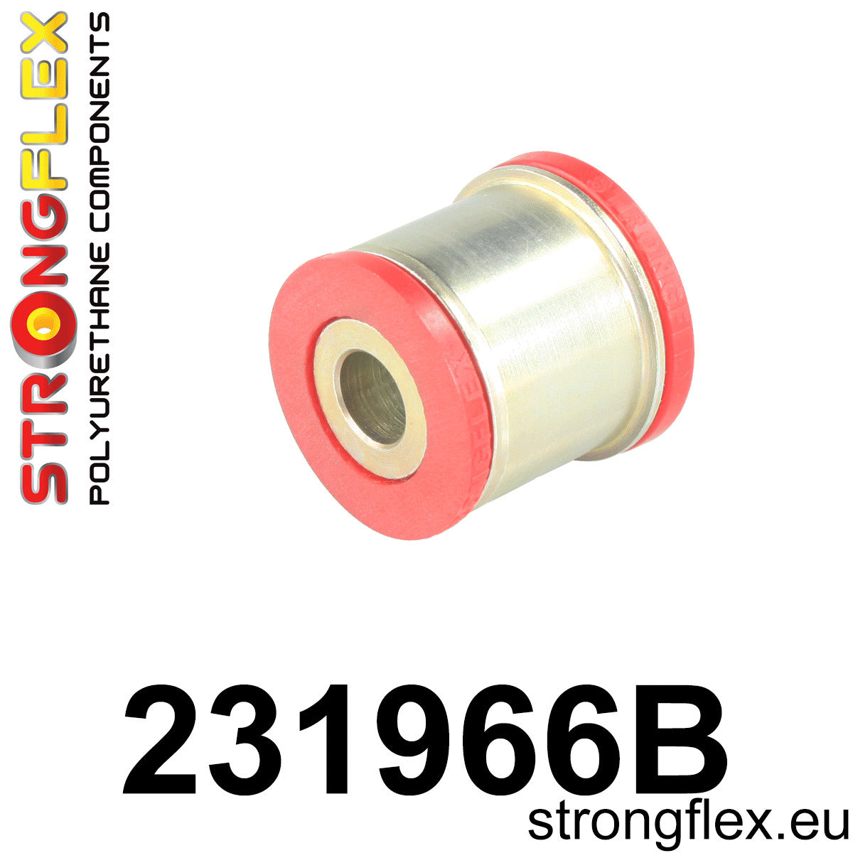 Silentblock de horquilla inferior trasera, exterior Volvo S80 V70 FWD AWD (231966B)