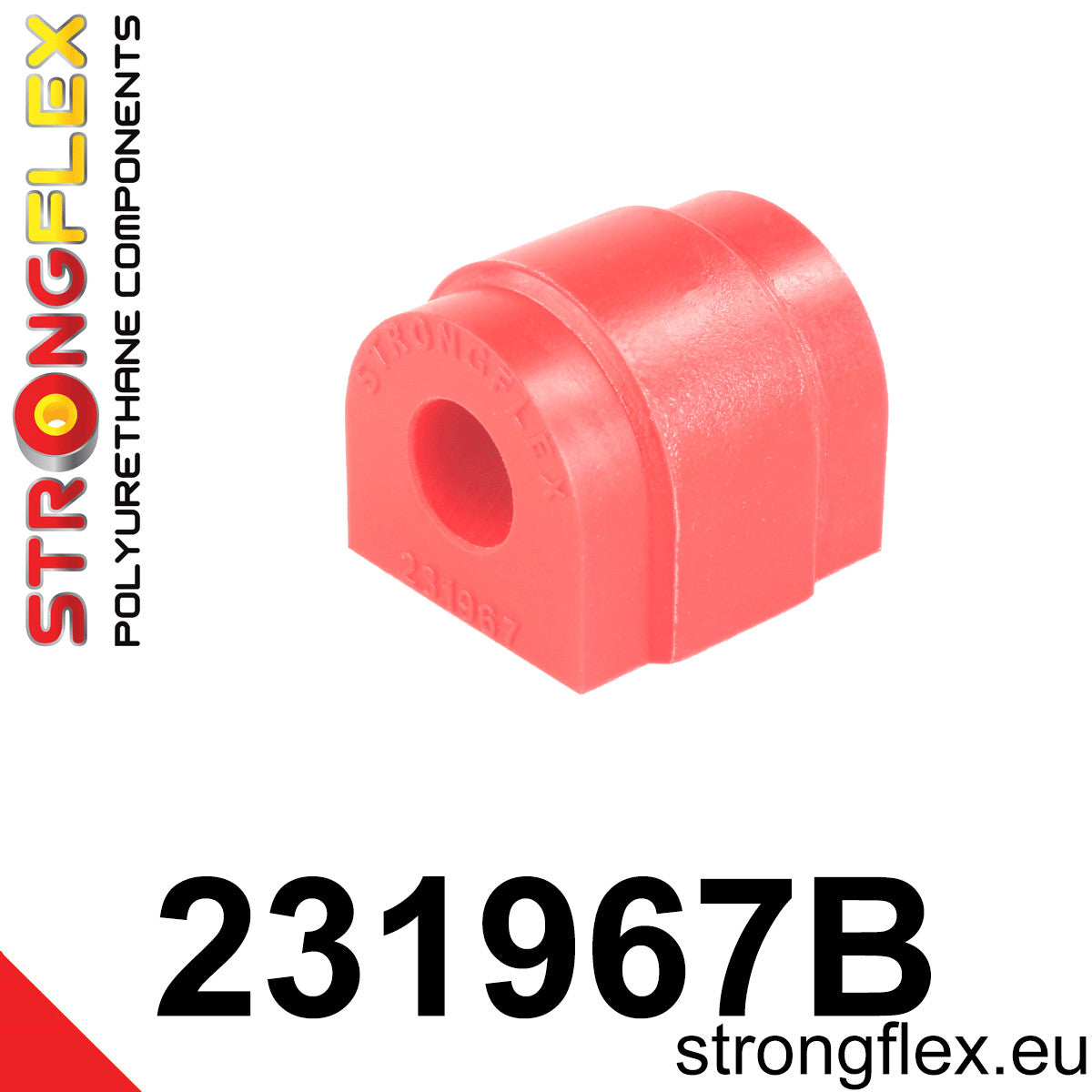 Silentblock de estabilizadora trasera Volvo S80 V70 FWD AWD V70 XC XC70 S60 (231967B)