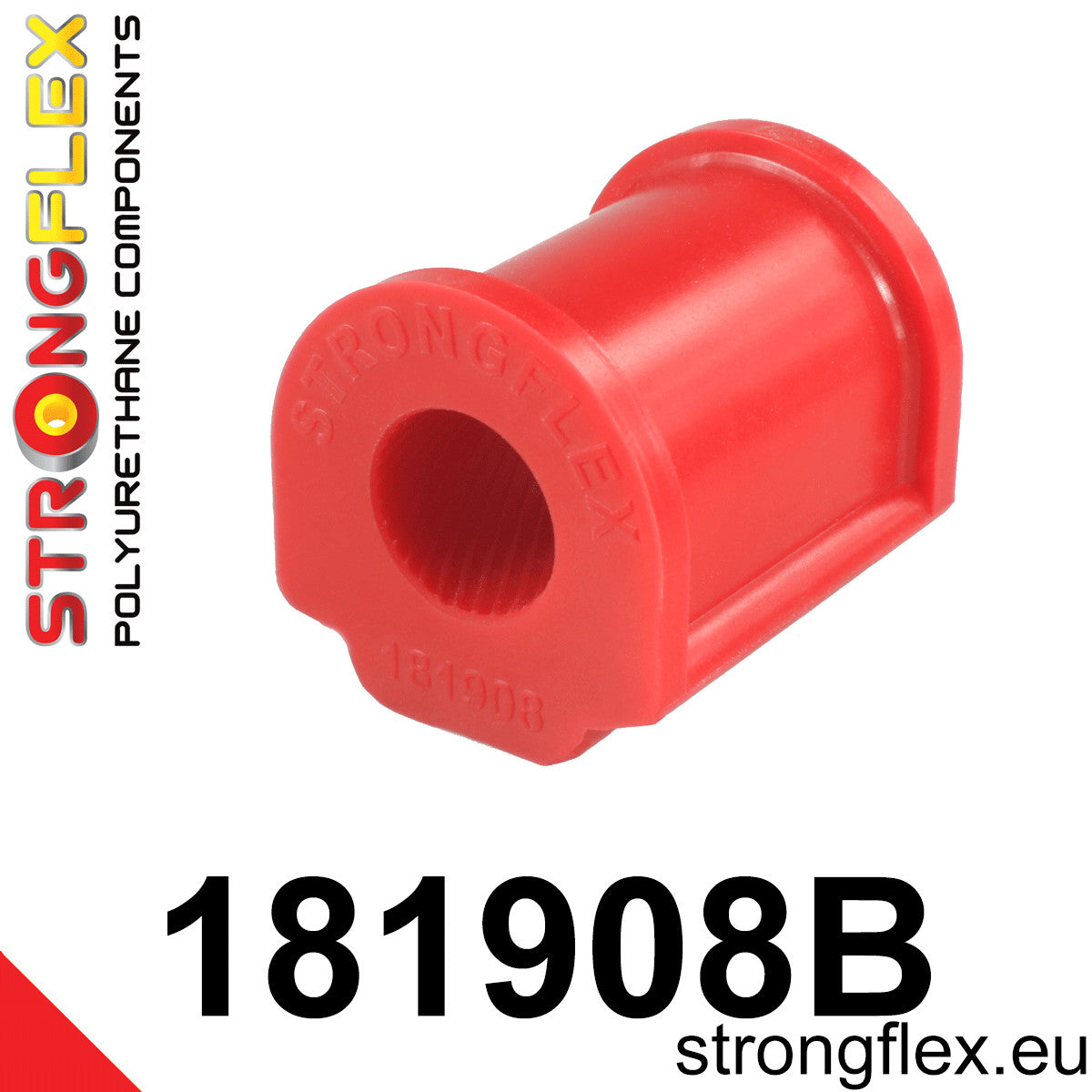 Silentblock de la barra estabilizadora trasera Porsche 911 924 944 968 (181908B)