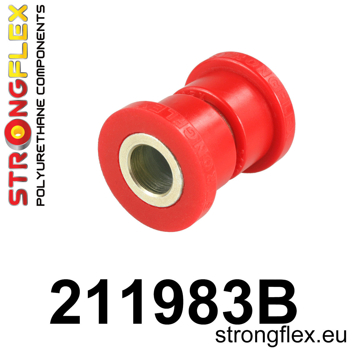 Silentblock del brazo transversal trasero Toyota Corolla E100 E110 FWD (211983B)