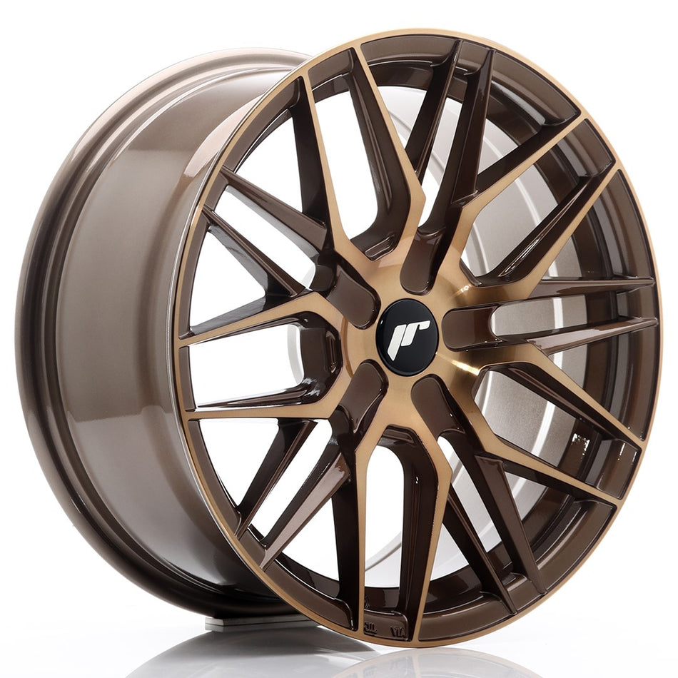 Japan Racing JR-28 17x8" (4 & 5 hole custom PCD) ET25-40, Bronze