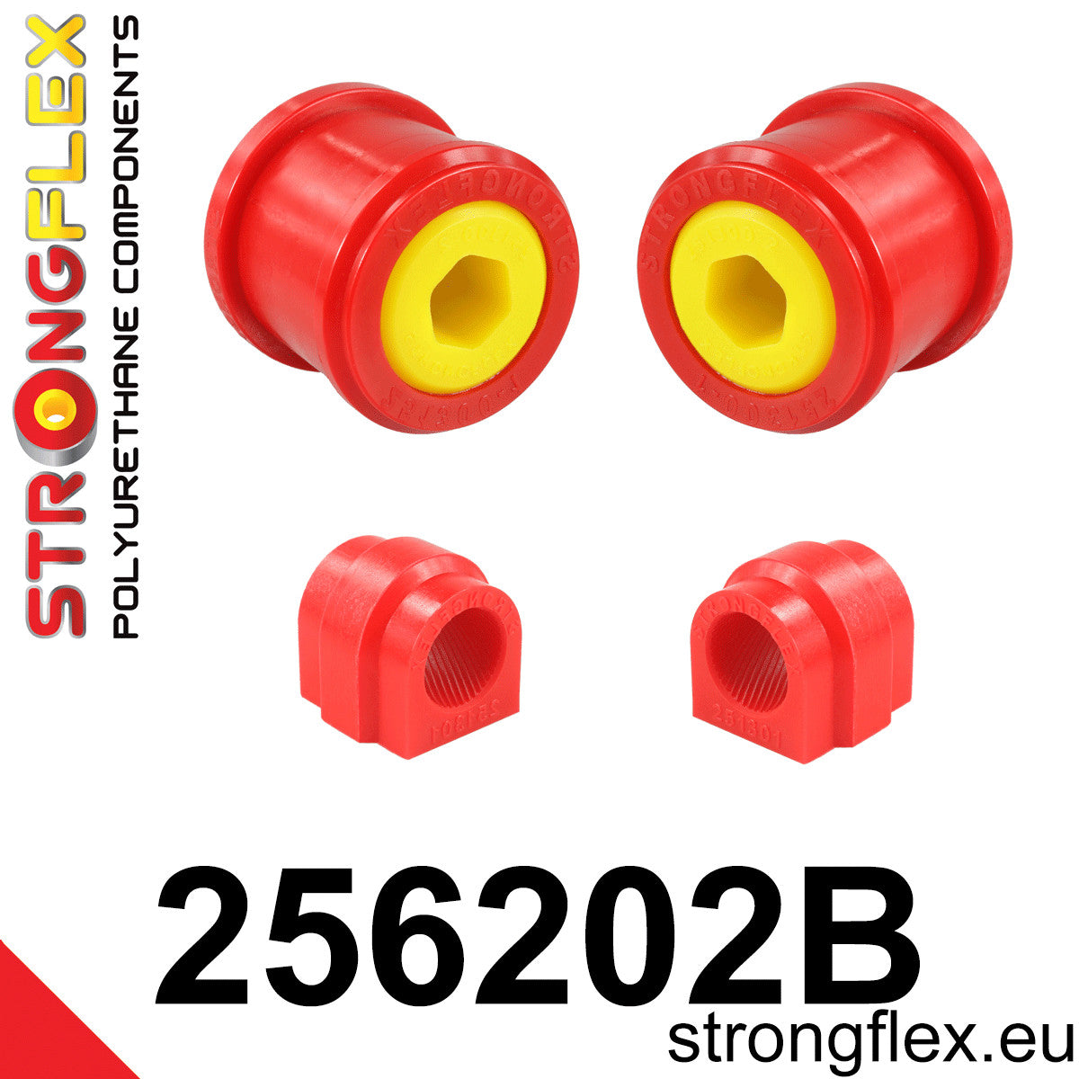 Kit de silentblocks de suspensión delantera Mini R50 R52 R53 (256202B)