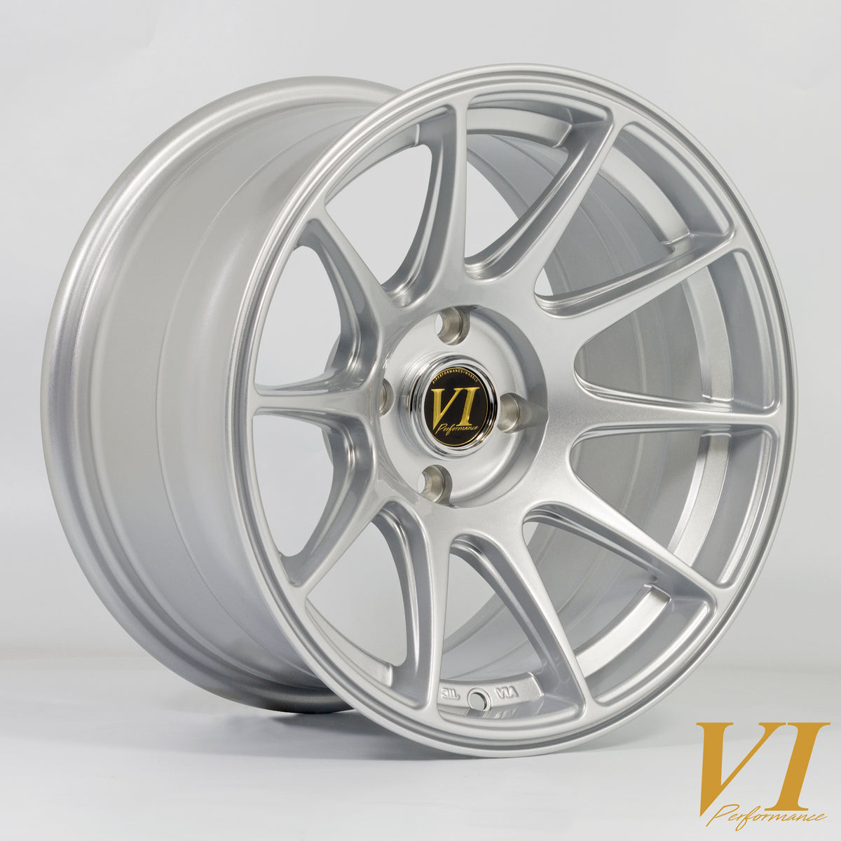 Llanta Rota BDR 15x8,25" 4x100 ET0 plata