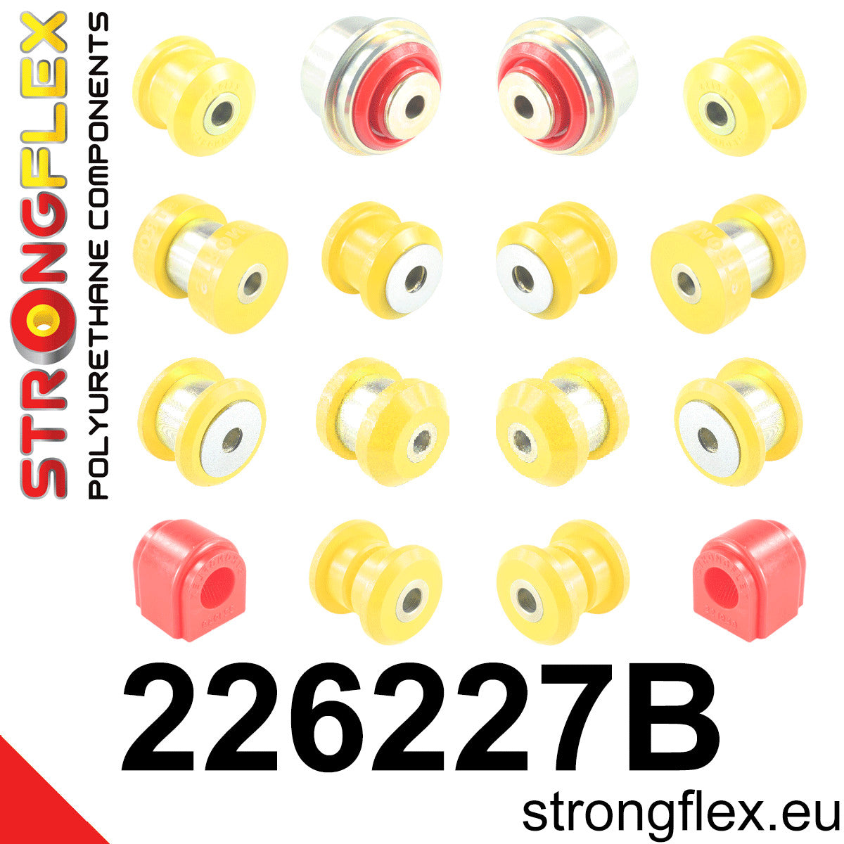 Kit de silentblock de suspensión trasera Audi A3 8V 8X 5T A7 8Y 8S F3 5F 5E (226227B)