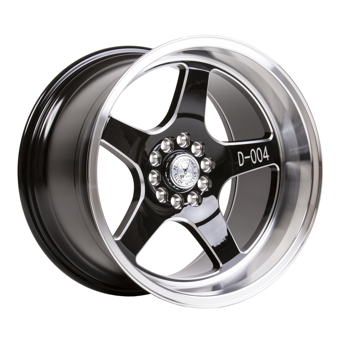Llanta 59°North D-004 18x11" 5x114.3/120 ET15 negro brillo
