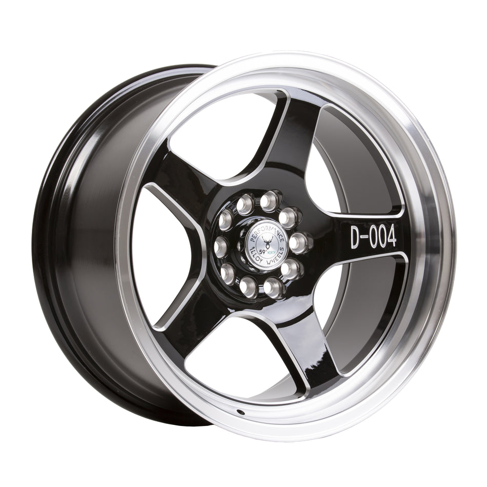 59°North D-004 18x9.5" 5x114.3/120 ET20, Gloss Black