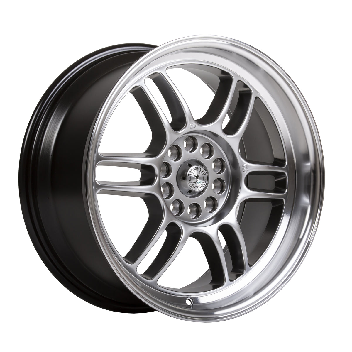 Llanta 59°North D-006 18x8,5" 5x114.3/120 ET35 negro hyper