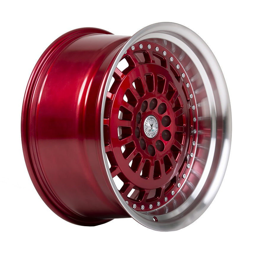 59°North D-007 18x9.5" 5x114.3/120 ET20, Red