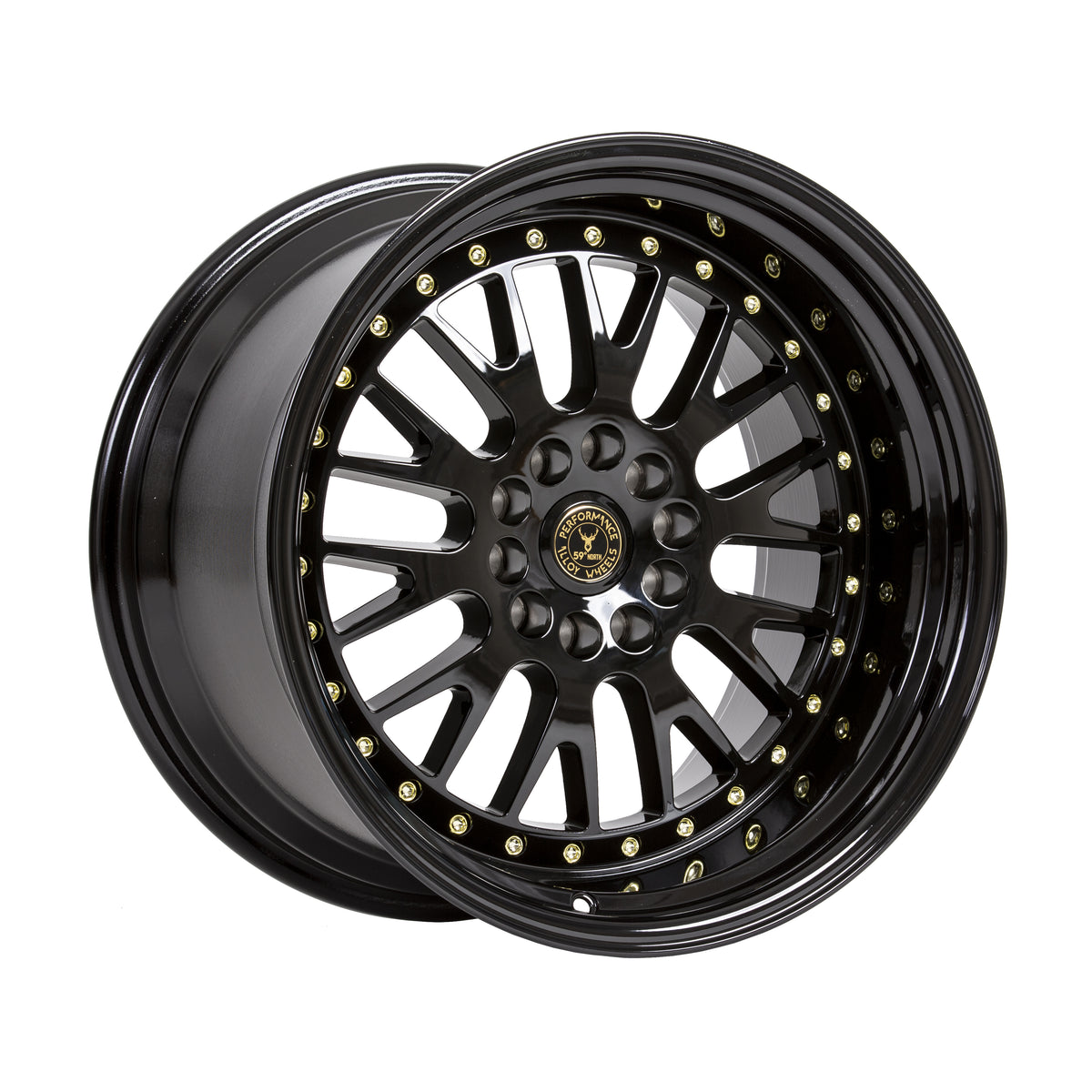 Llanta 59°North D-003 18x11" 5x114.3/120 ET15 negro brillo