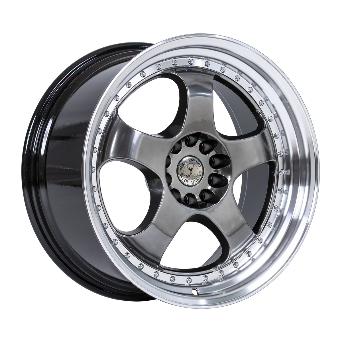 Llanta 59°North D-002 19x9,5" 5x114.3/120 ET25 negro hyper