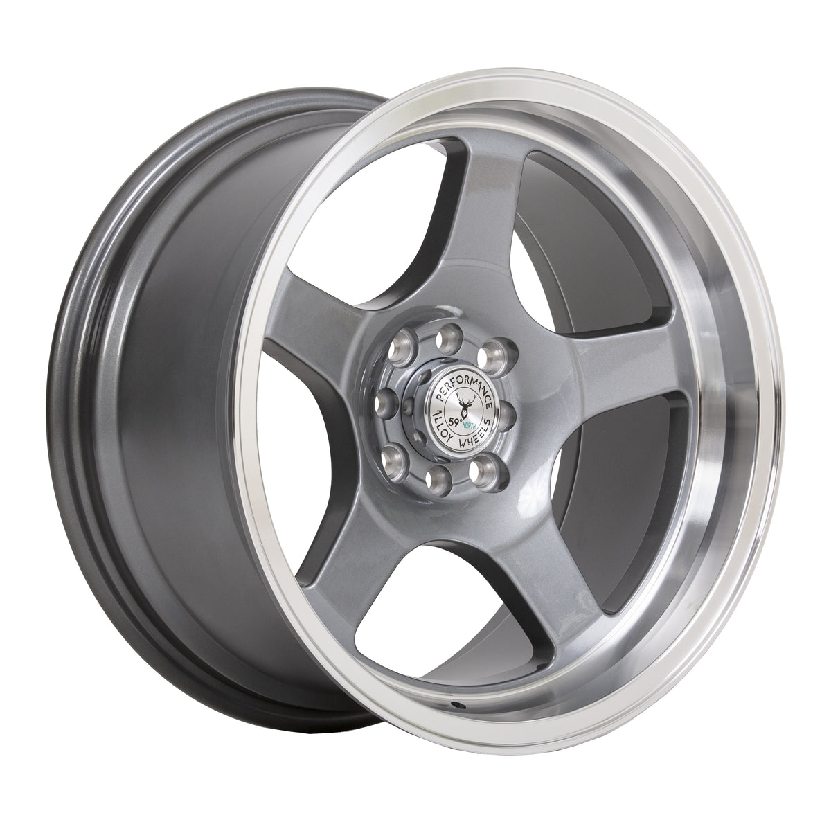 Llanta 59°North D-004 17x8,5" 4x100/114.3 ET10 gunmetal