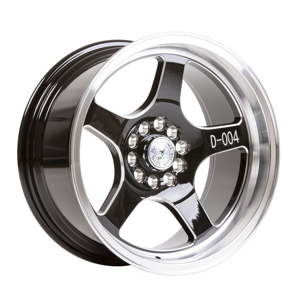 Llanta 59°North D-004 17x8,5" 5x114.3/120 ET10 negro brillo
