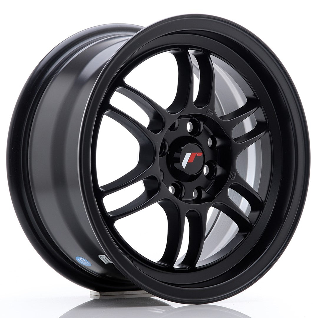 Llanta Japan Racing JR-7 15x7" 4x100/4x114.3 ET38 negro mate