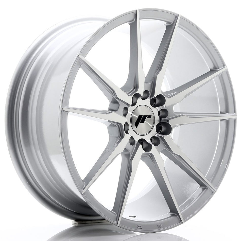 Japan Racing JR-21 18x8.5" 5x112/114.3 ET40, Silver