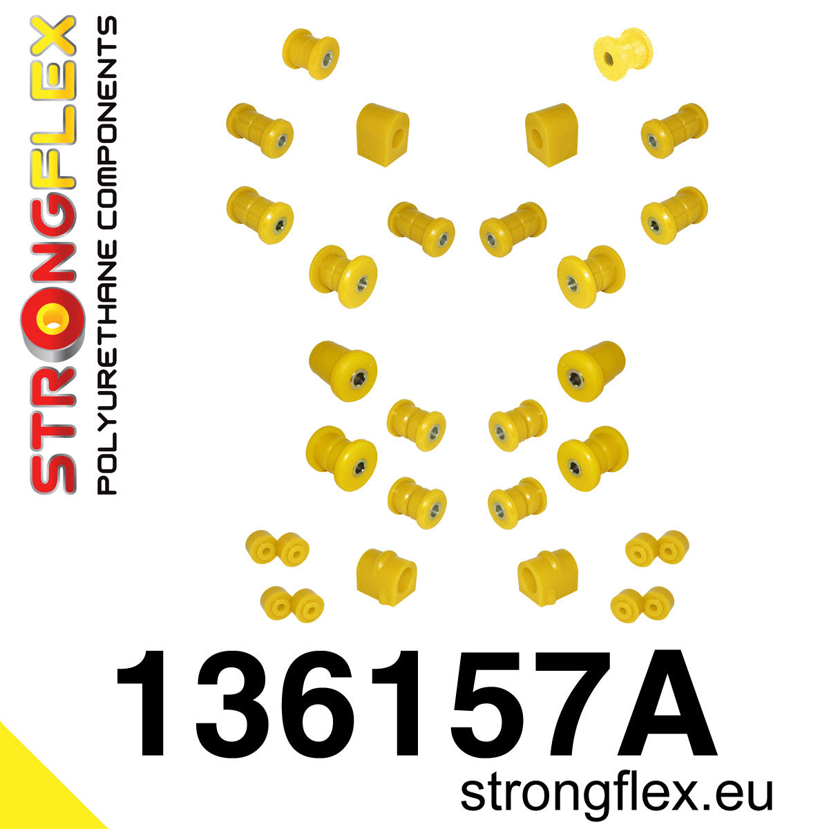 Kit completo de suspensión de poliuretano SPORT Opel Ascona Manta (136157A)