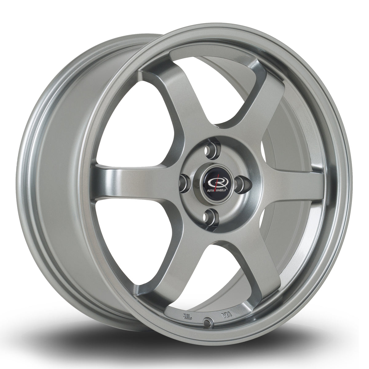 Llanta Rota Grid2 17x7,5" 4x108 ET25 gris acero