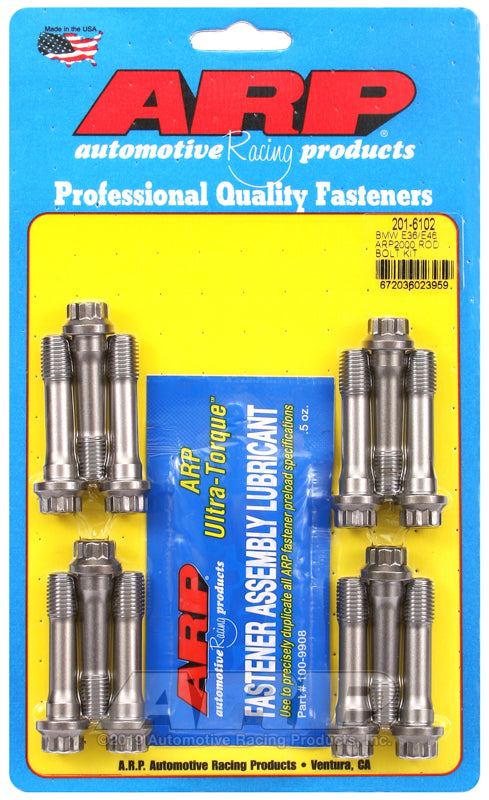 Tornillos de biela ARP para BMW M3 E36 3.0L y 3.2L (M10 x 45 mm) - 201-6102