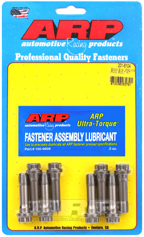 Tornillos de biela ARP para BMW M3 E30 2.3L S14B23 y 2.5L S14B25 (M11 x 41 mm) - 201-6104