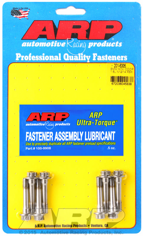 Tornillos de biela ARP para Peugeot 1.6L (N12/N14/N16/N18 07-15 M7 x 45 mm) - 201-6305