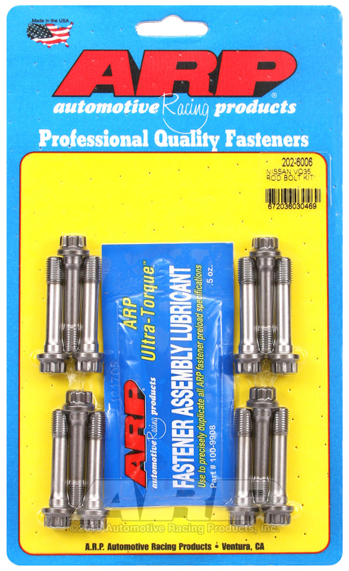 Tornillos de biela ARP para Nissan VQ35DE y VQ35HR - 202-6006