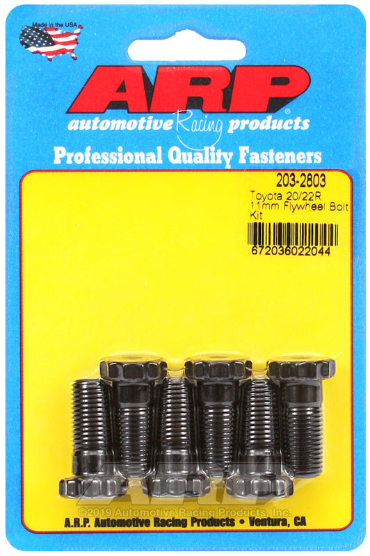 Tornillos de volante motor ARP para Toyota 20R y 22R (M11x125 - longitud 26 mm) - 203-2803