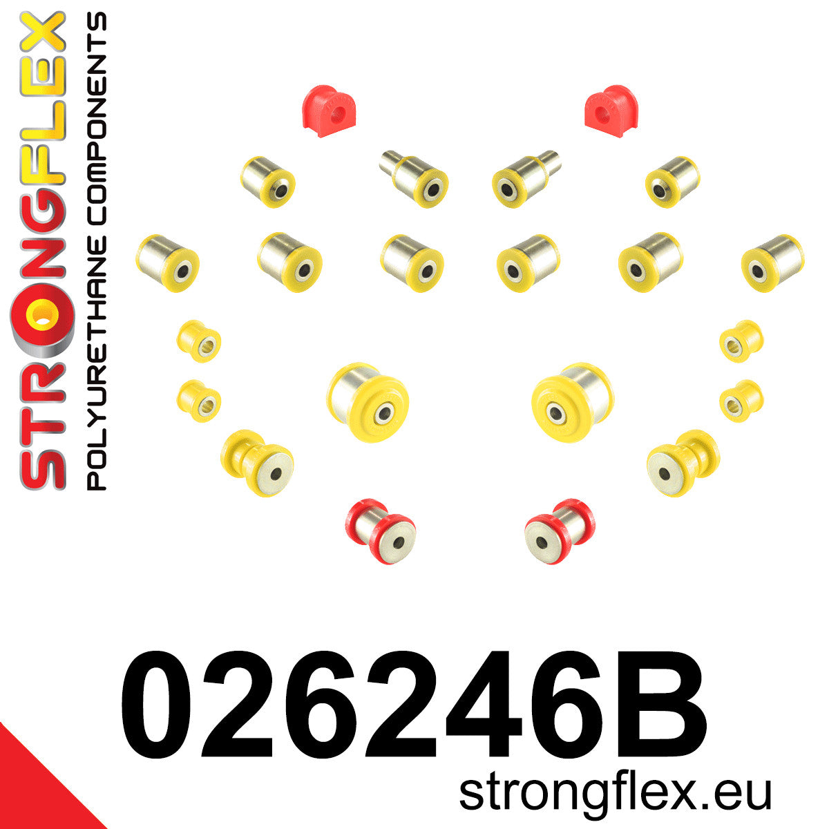 Kit de silentblock de suspensión trasera Audi A8 D2 FWD Quattro S8 (026246B)