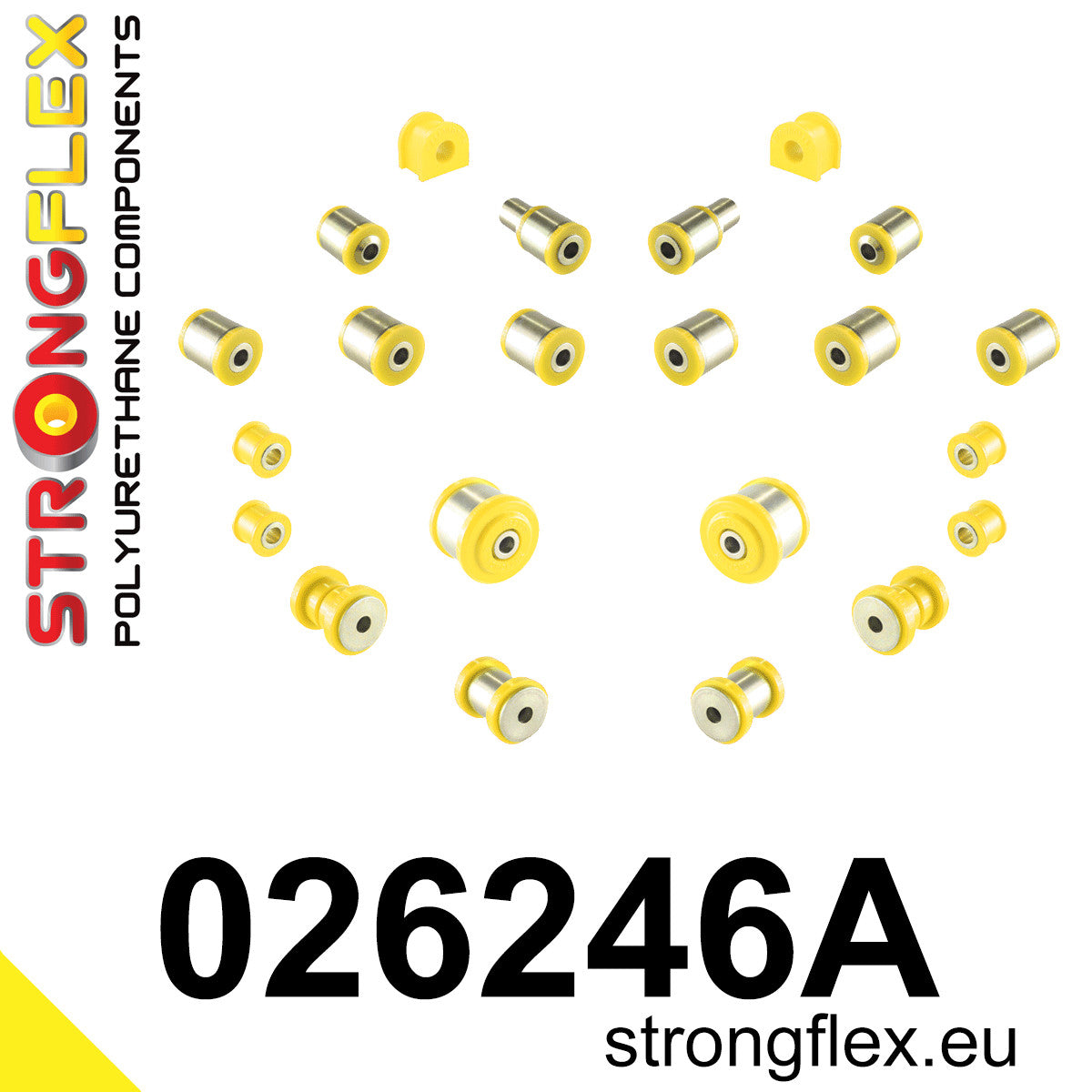 Kit de silentblock de suspensión trasera SPORT Audi A8 D2 FWD Quattro S8 (026246A)