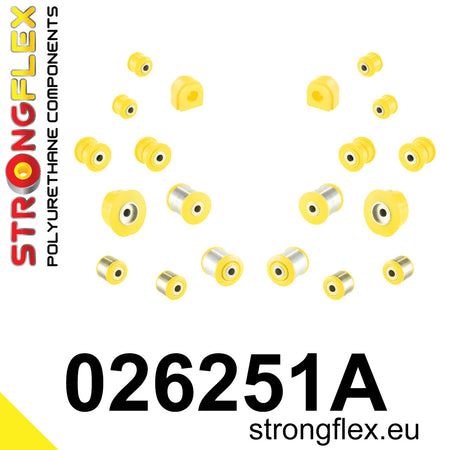 Kit de silentblock de suspensión trasera SPORT Audi A4 B8 8T C7 D4 8R FWD (026251A)