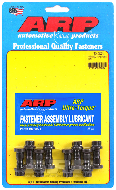 Kit de tornillos de corona ARP para Volkswagen VAG 020 - 204-3001
