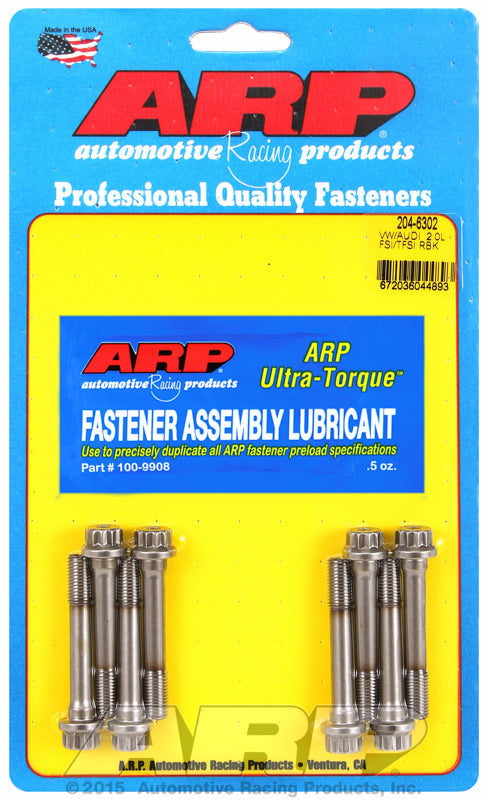 Tornillos de biela ARP para Volkswagen 2.0L FSI y TFSI - 204-6302