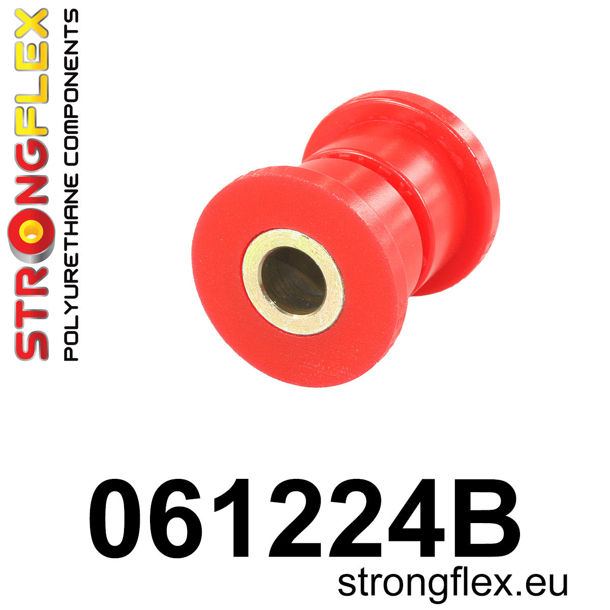 Silentblock del brazo inferior delantero Fiat 125P 1300 1500 Polonez (061224B)