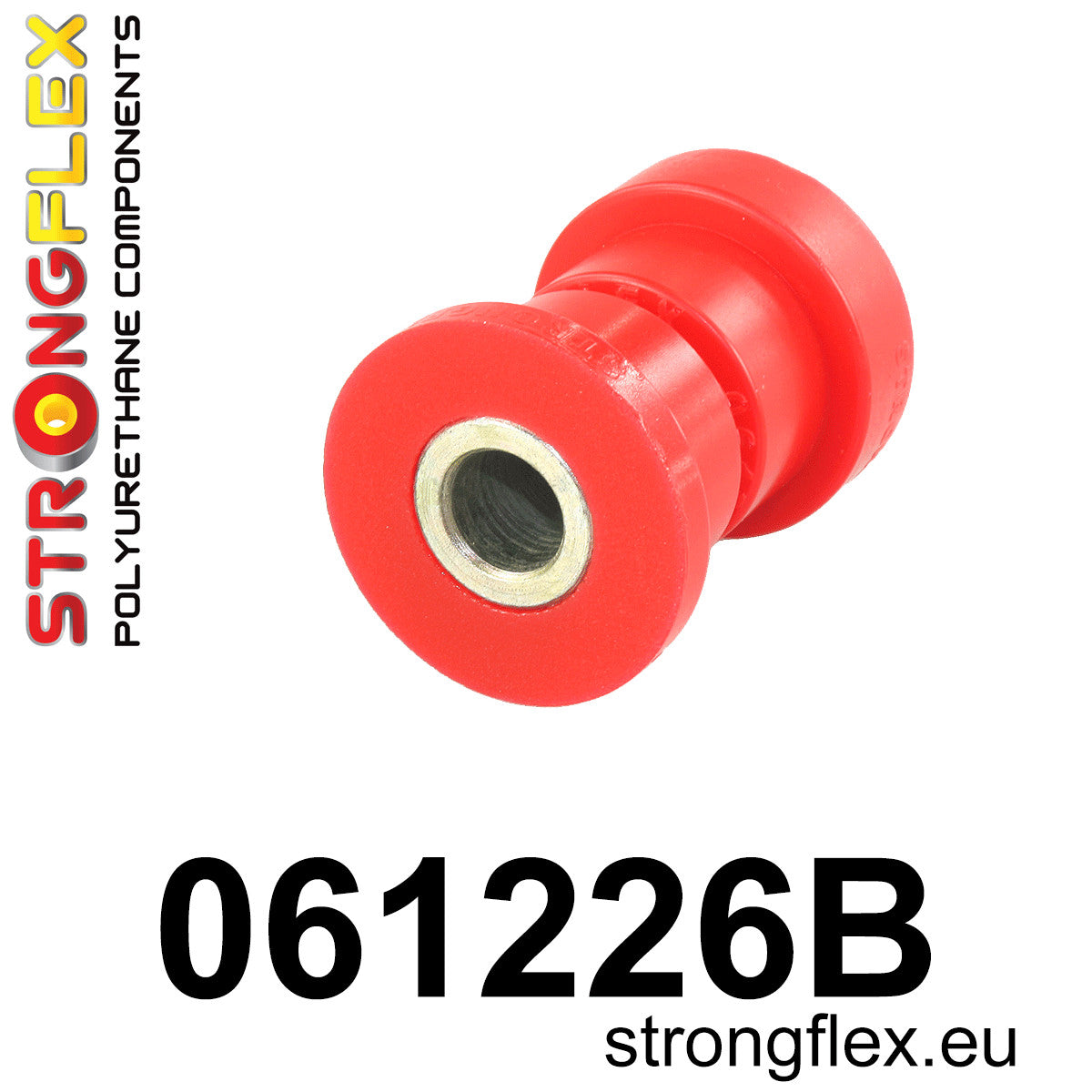 Silentblock de brazo superior delantero trasero Fiat 125P 1300 1500 Polonez (061226B)
