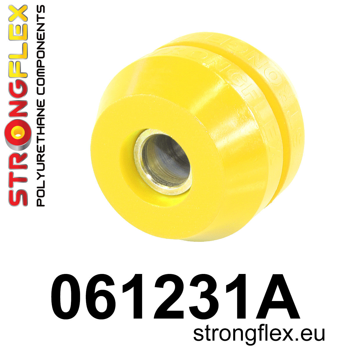 Silentblock de barra delantera al chasis SPORT Fiat 125P 1300 1500 Polonez (061231A)